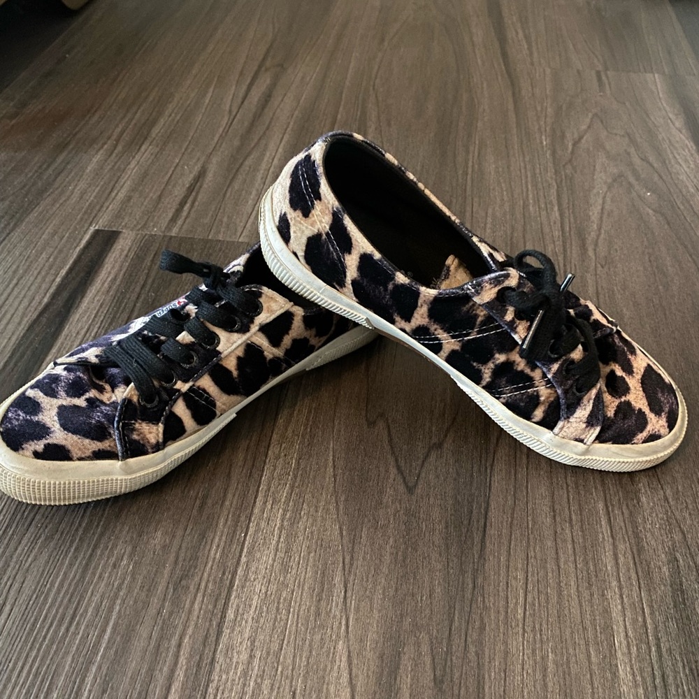 Leopard Superga sneakers